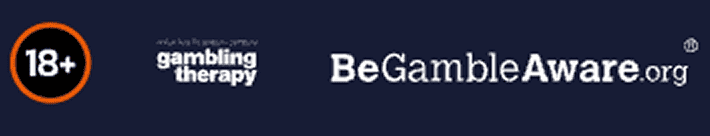 18+ BeGambleAware